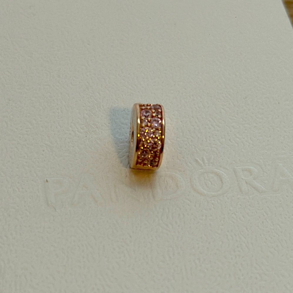 New Pandora Rose , Shining Elegance Pink CZ / 781817PCZ